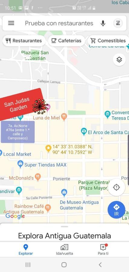 Hotel San Judas Tadeo Garden Antigua Eksteriør billede